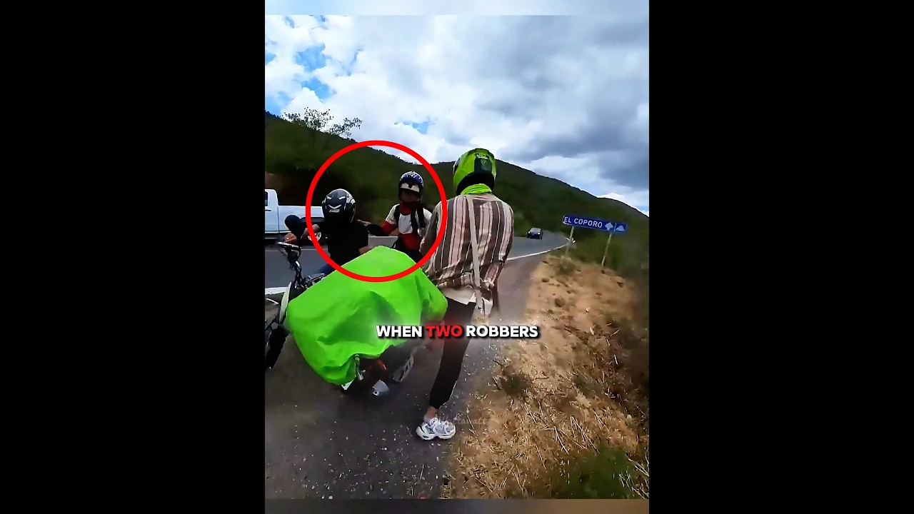 На него напали двое грабителей! 😲