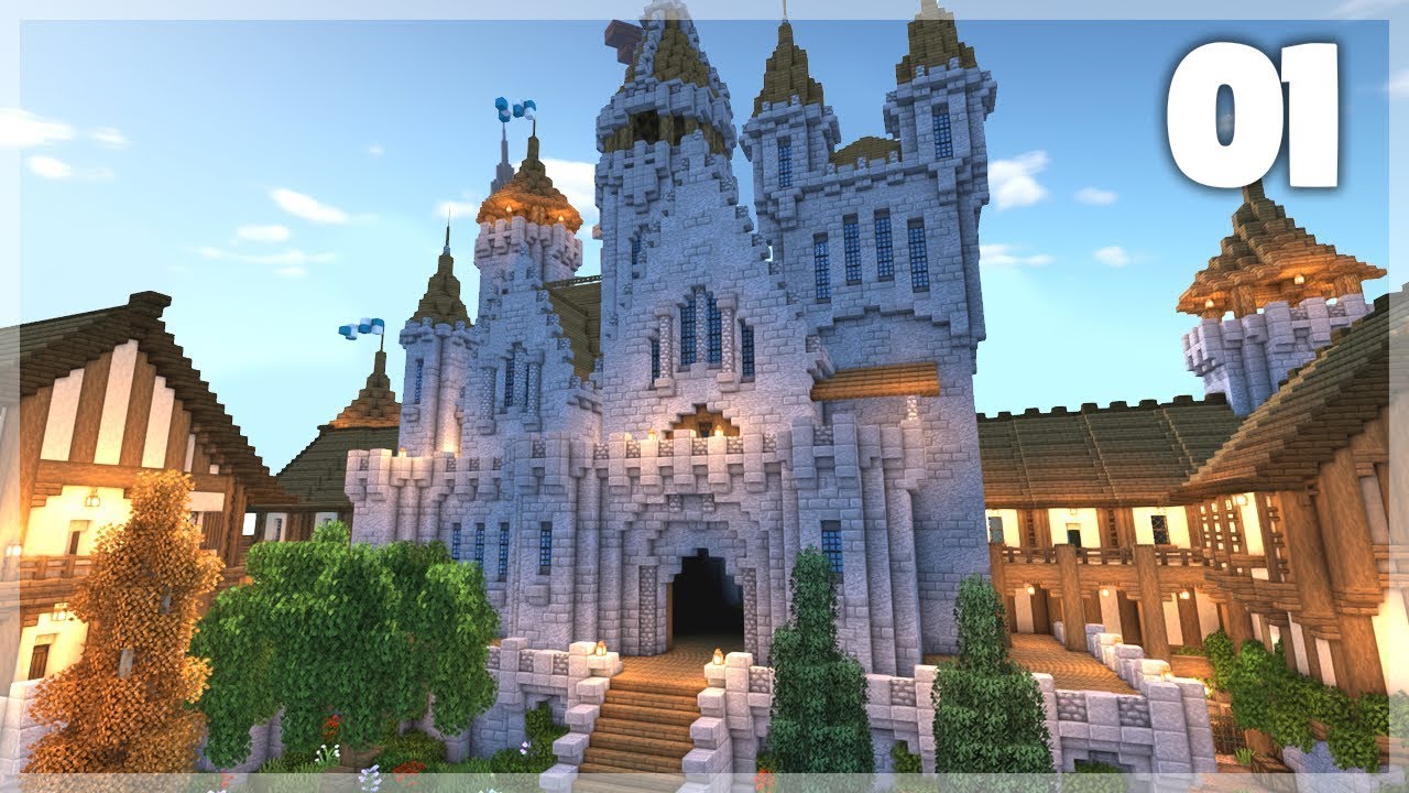 Sizlerle Devasa Şato İnşaa Ediyoruzzzz (Mincraft sende gel)