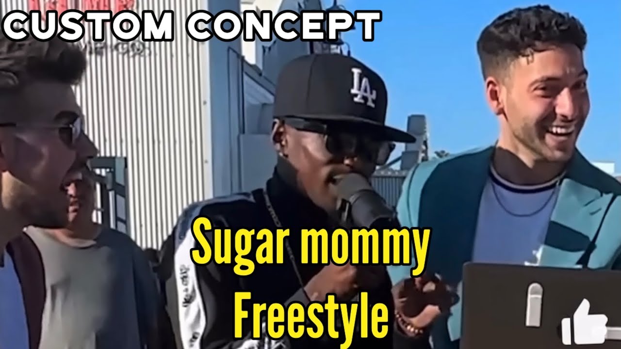 Crash Adams - Sugar mommy Freestyle (feat. King VVibe) custom concept by Fusion