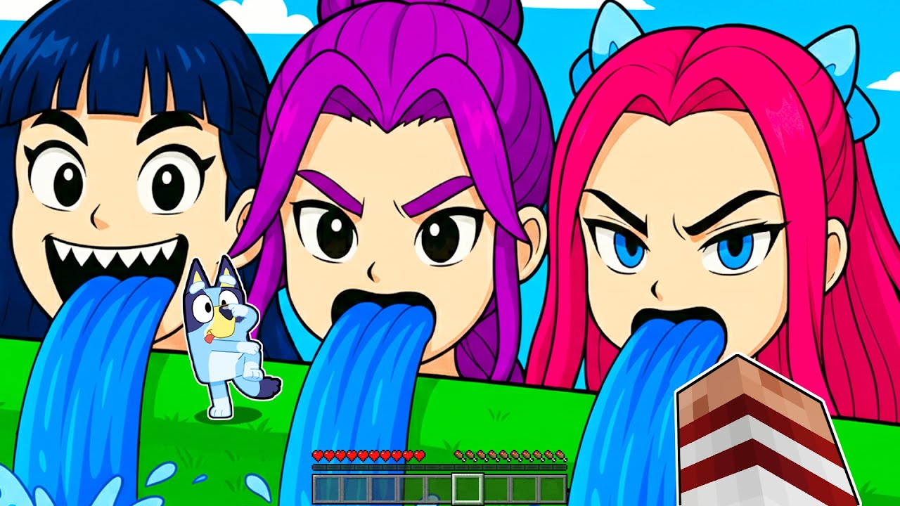 ENCONTRAMOS los TOBOGANES de GUERRERAS KPOP más GRANDES del MUNDO con BLUEY