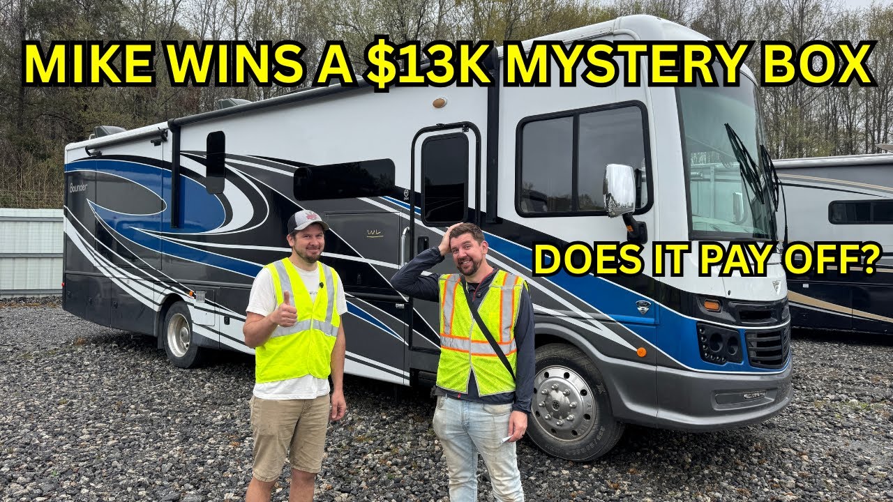 Mike Wins A Locked Up Mystery Camper Was It Worth The 13k Cost?