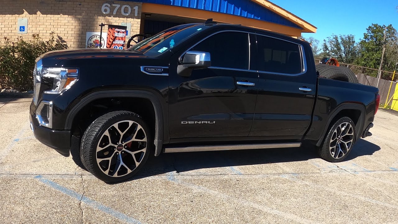 2019 GMC SIERRA DENALI ON 24 INCH SNOWFLAKES 2017 VOLKSWAGEN PASSAT ON 20INCH ADVANTI RIMS