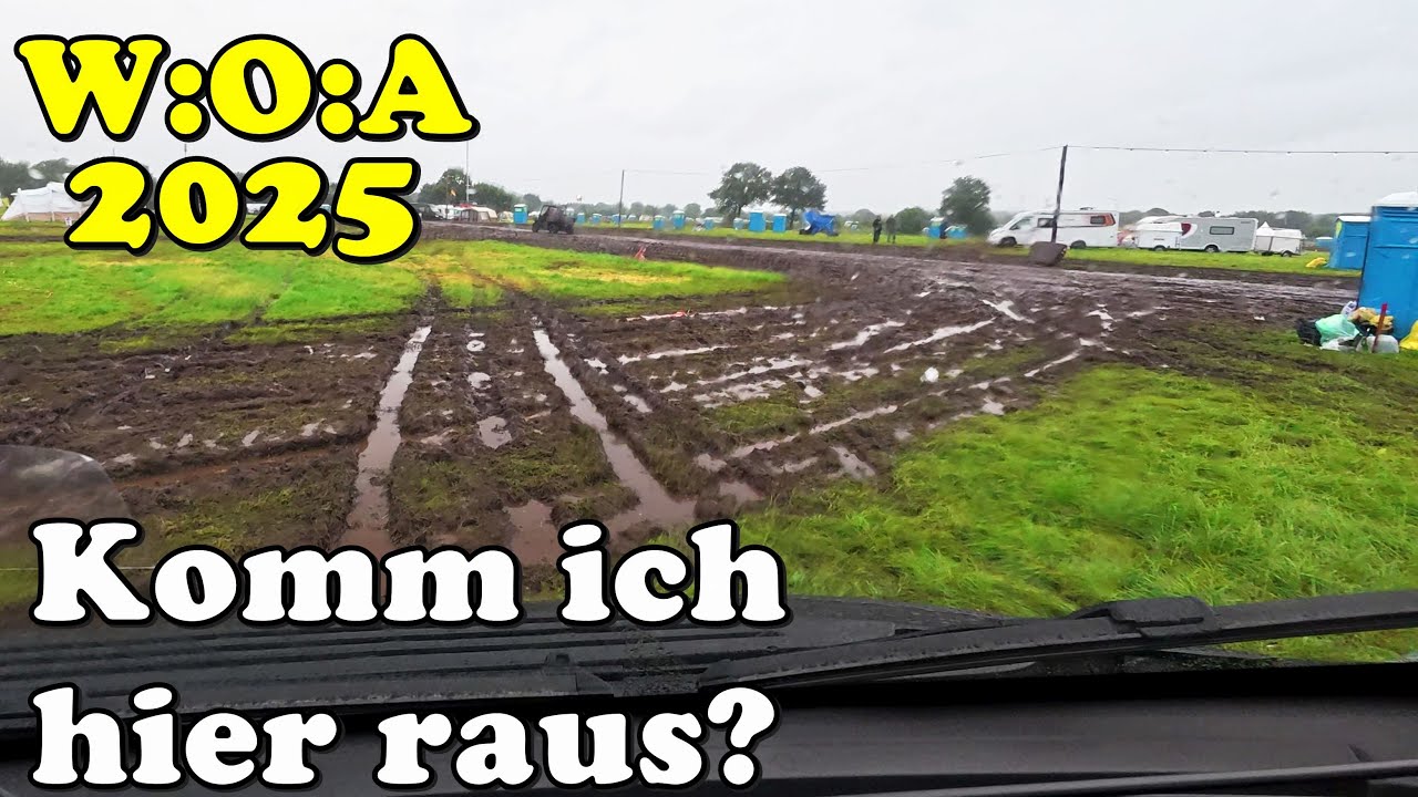 2025 W:O:A Was bleibt zurück? Wie komm ich hier runter? Wacken Open Air