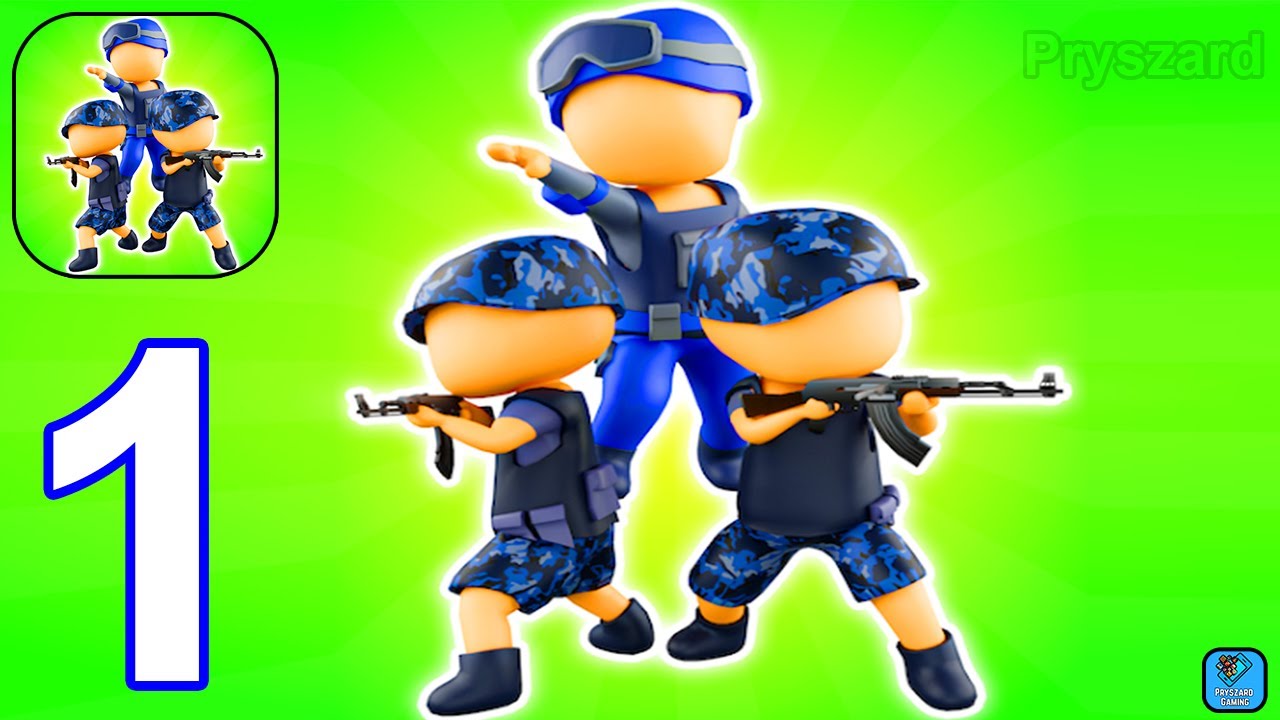 Defence Rush - Gameplay Walkthrough Part 1 Tutorial Max Army Level Zombie Game (iOS,Android)