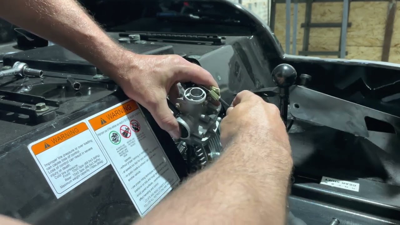 How to Change the Carburetor on the Venom Mini Jeep 125cc