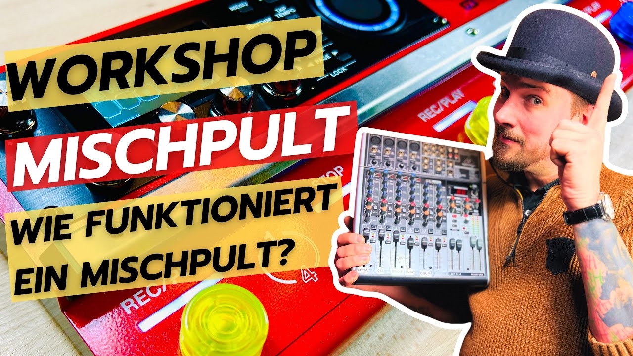 Wie funktioniert ein Mischpult?