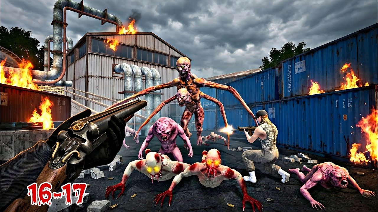 Zombie Monsters 3 - New Update 2025 - Android GamePlay Walkthrough Level 16-17