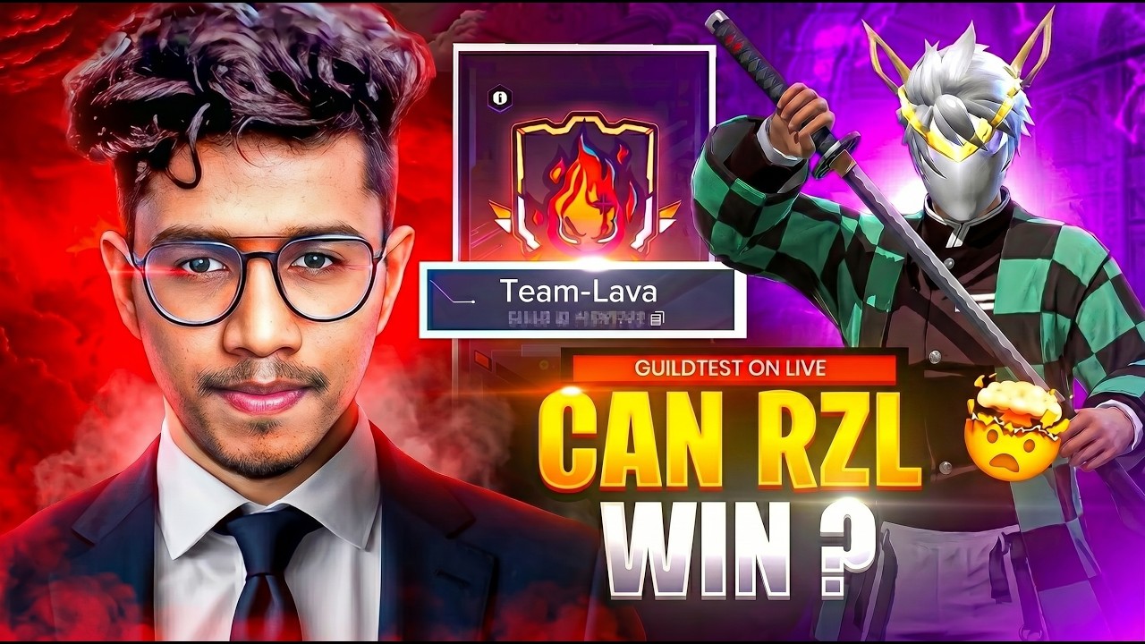 The Most Awaited Guild Test!🥵🔥 | TL-RZL | RZL Guild Test 👿| AKSHAY AKZ