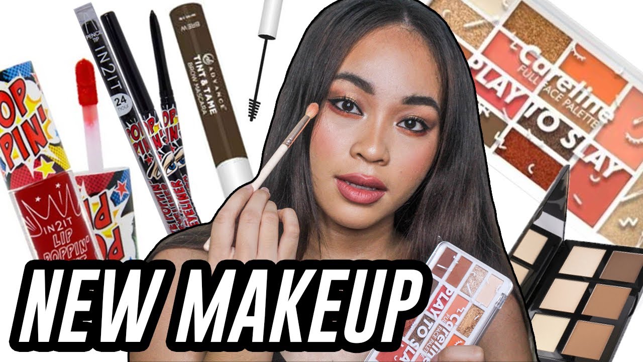 Trying NEW Makeup: Careline Play to Slay, EB Advance Tint and Tame and MORE! | Booya
