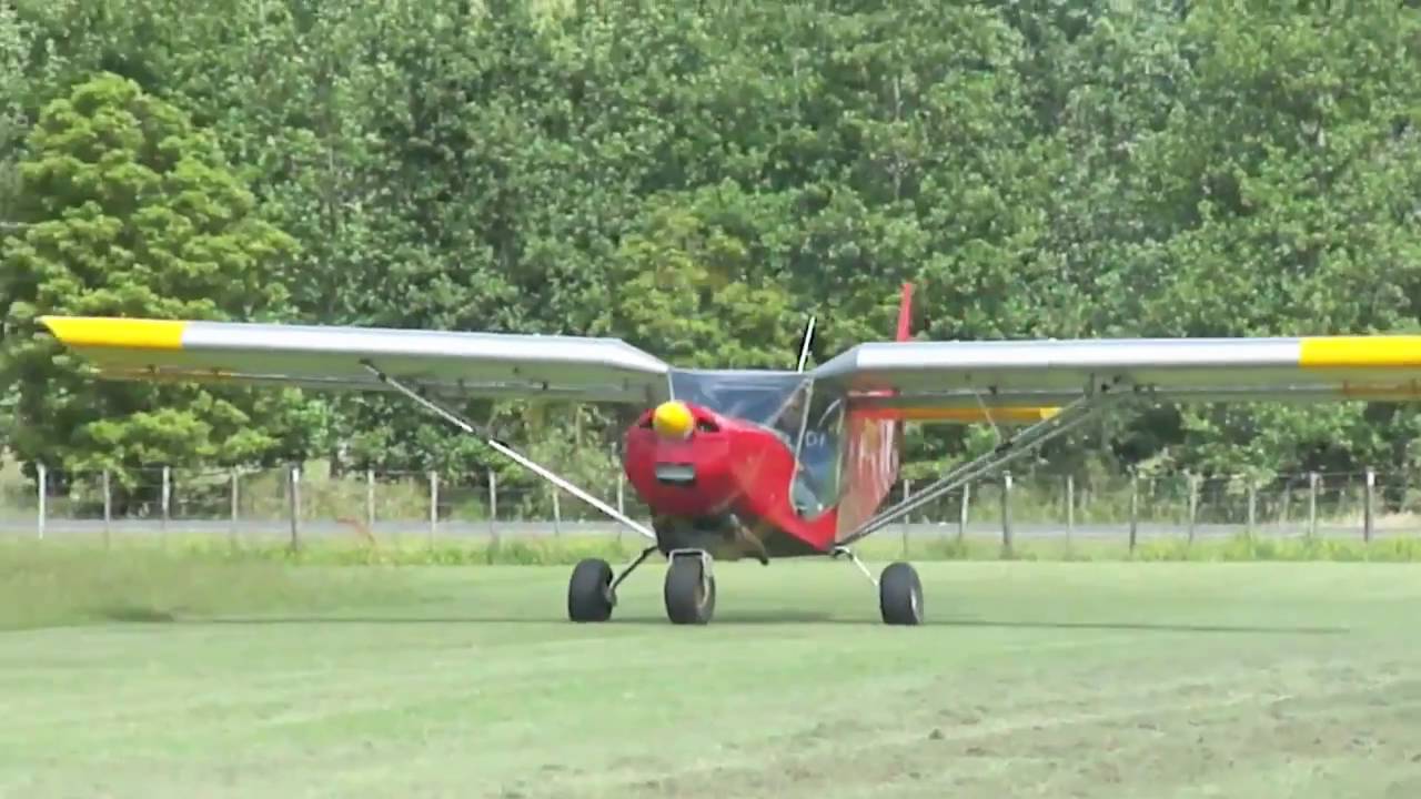 Modified CH 701 take-off without the leading edge wing slats