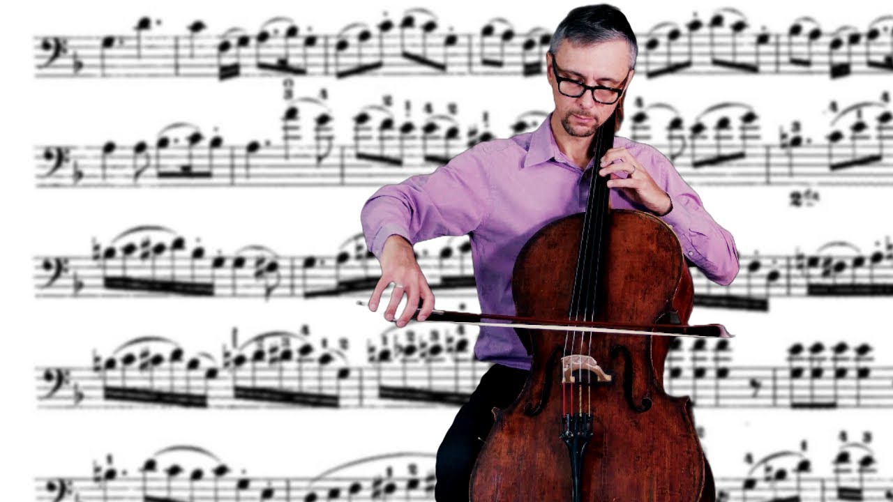 B. Romberg Andante from C Major Sonata op.43 no.2 for Cello Duet | Fast and Slow Tempo