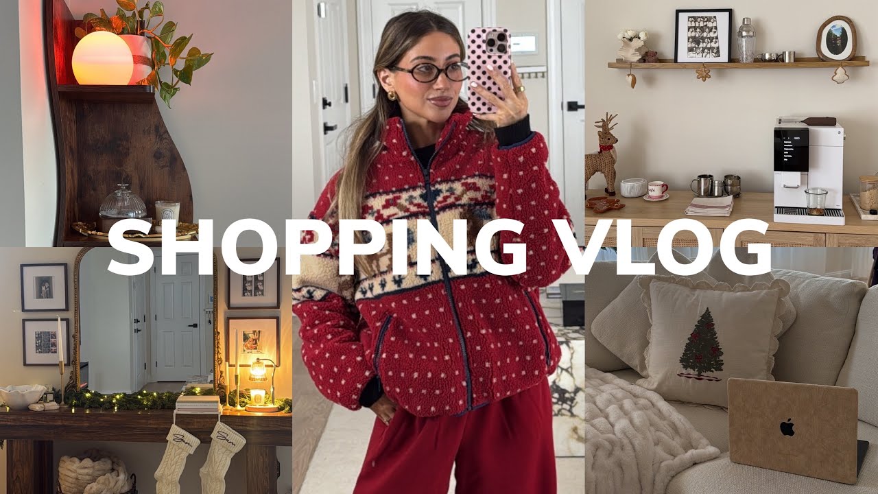 VLOG ❥ Ранние рождественские покупки, еще больше украшений и распаковок!!