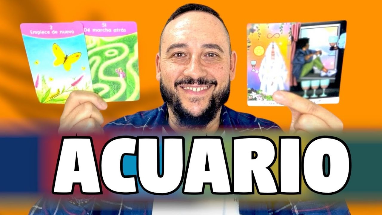 ACUARIO♒️ ALERTA‼️LO TIENES AL LADO Y NO LO VES🔴SE REVELA UN BOMBAZO⚡️ALGO ESPECTACULAR LO GIRA TODO