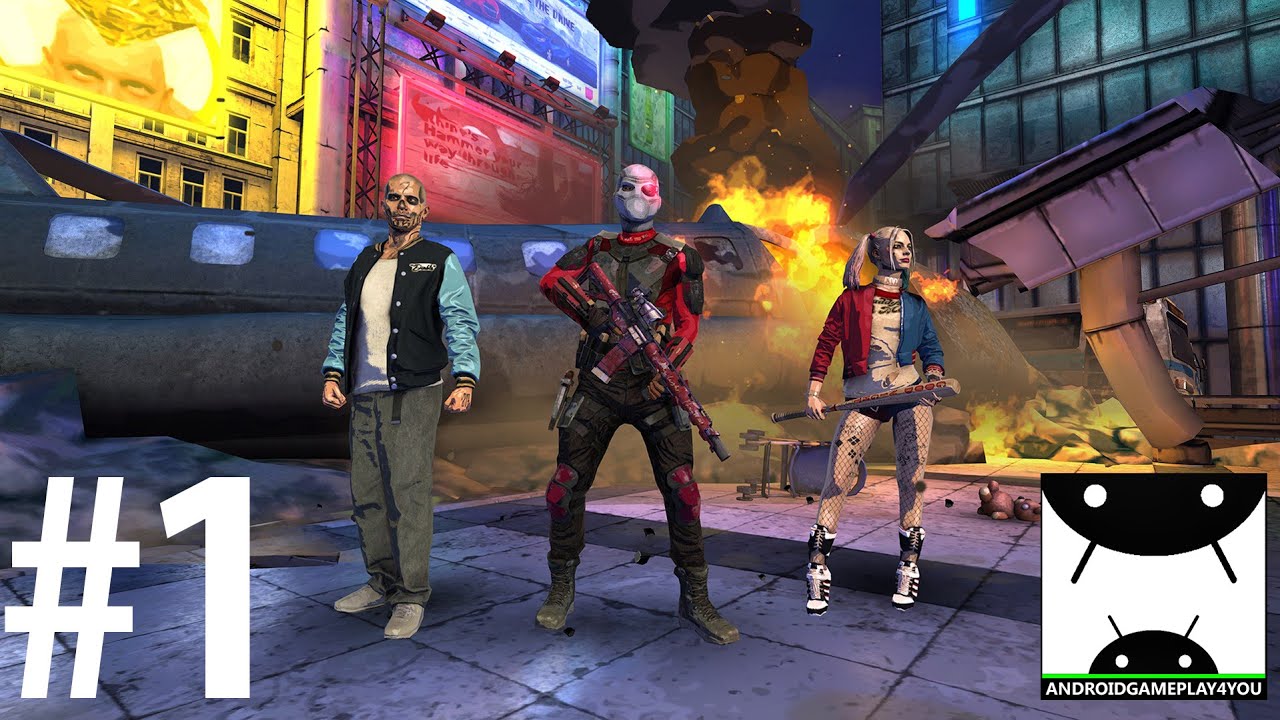 Suicide Squad: Special Ops Android GamePlay #1 [60FPS] (Max Settings)