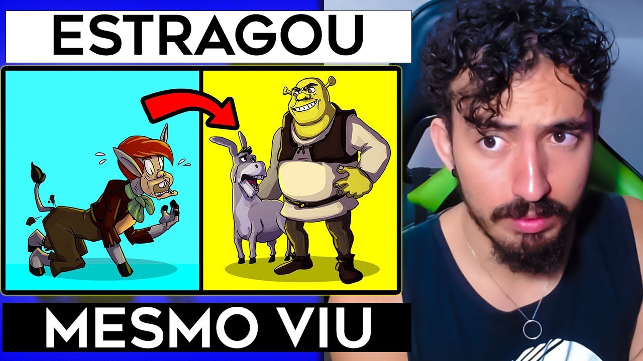 Teorias Sobre Filmes Que Vão Arruinar Sua Infância - Fala Serio | Leozin React