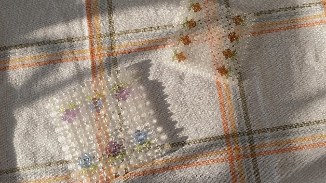 Beaded Coaster Tutorial - Beading 101