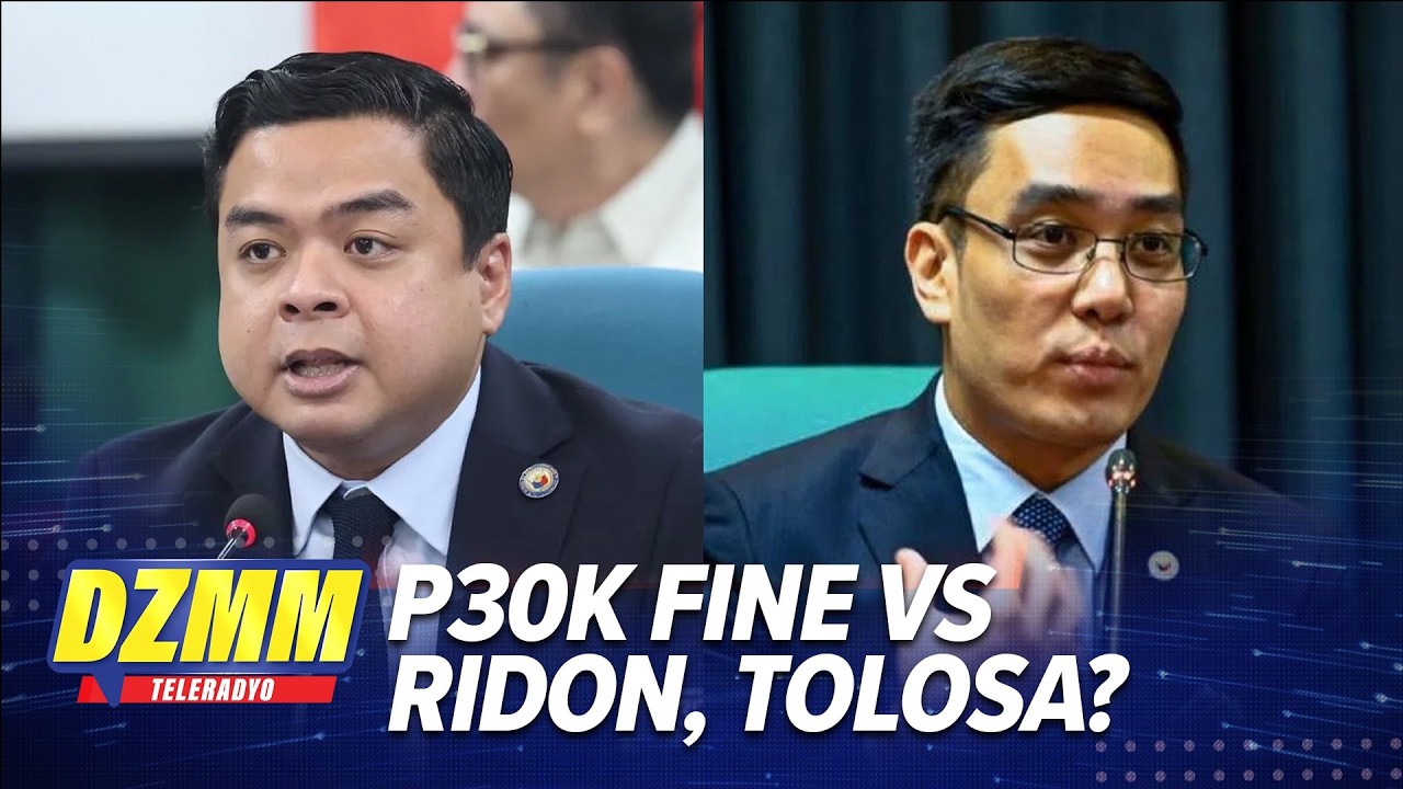 Impeach prosecutors to face P30K fine? | DZMM TeleRadyo