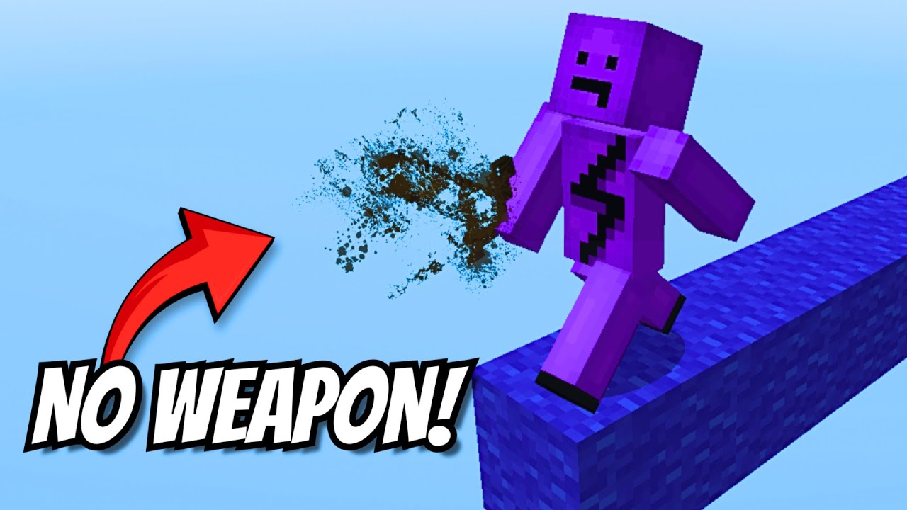 Bedwars But I CAN'T USE Weapons!