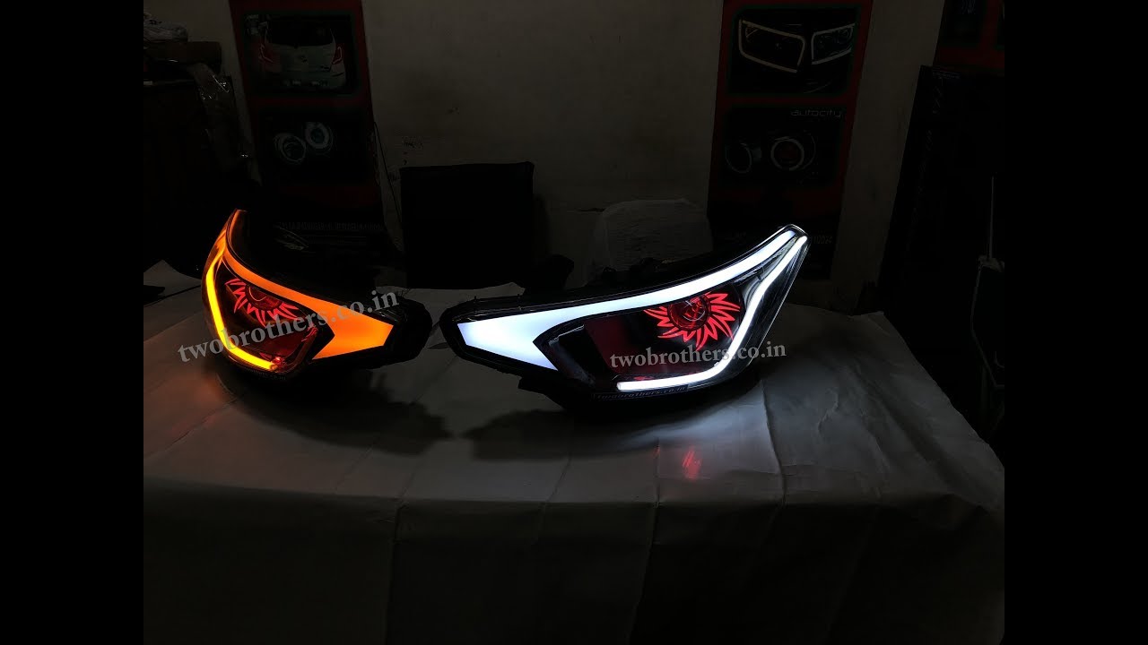 Elite i20 Monster Eyes Projector Headlights if u want then call us on 09711510017,09811690017