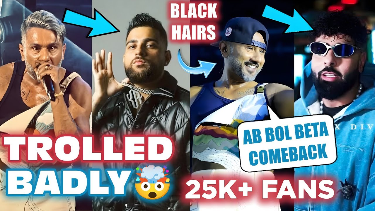 Yo Yo Honey Singh DISSED Karan Aujla & Badshah 🤯 Black Hairs Coming? Delhi Concert Crowd Reveal!