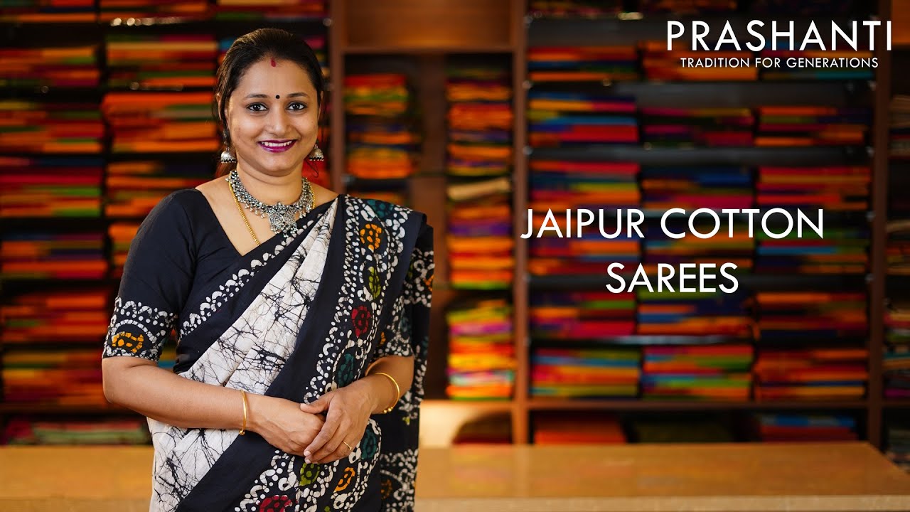 Jaipur Cotton Sarees | 7 Oct 20 | Prashanti