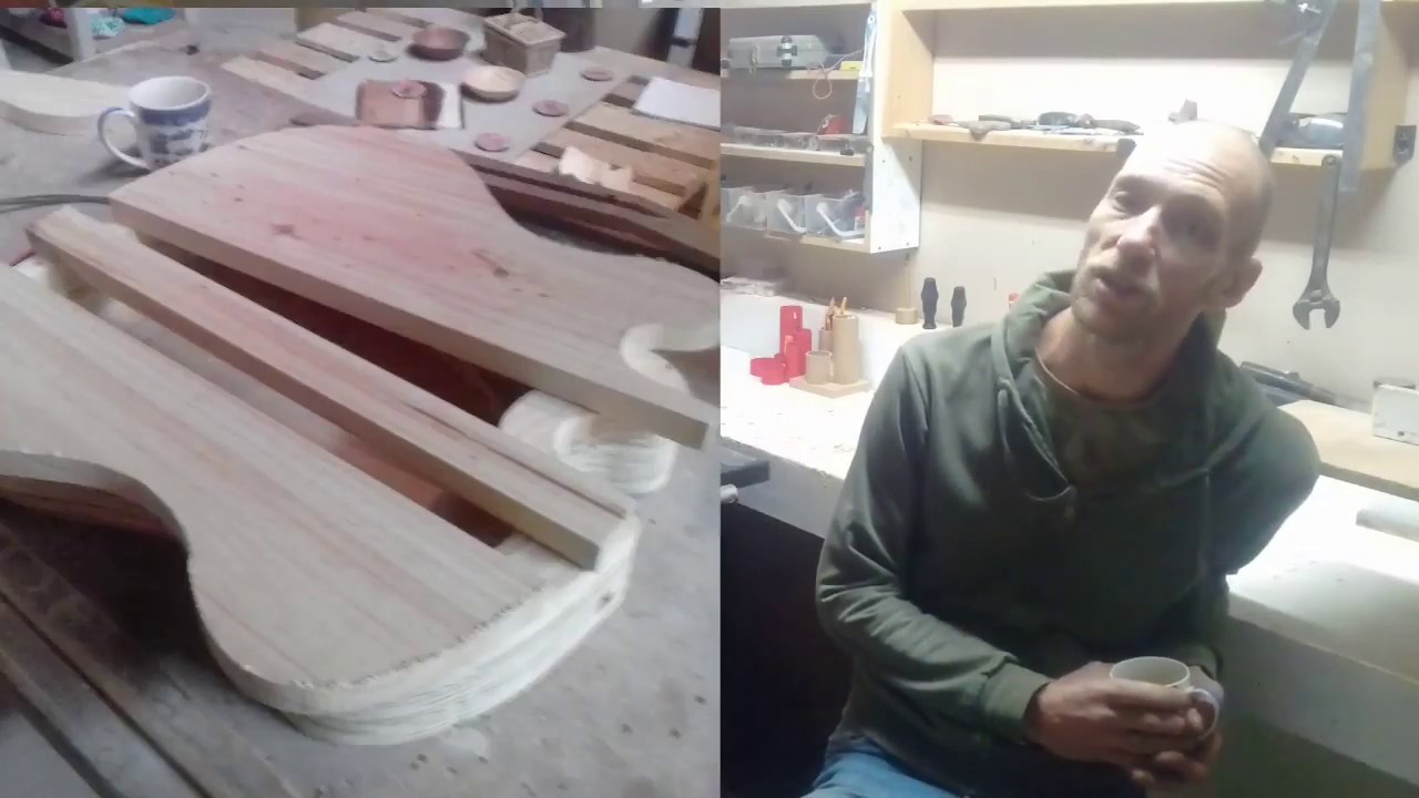 Building Ovation Style Fibreglass Guitar