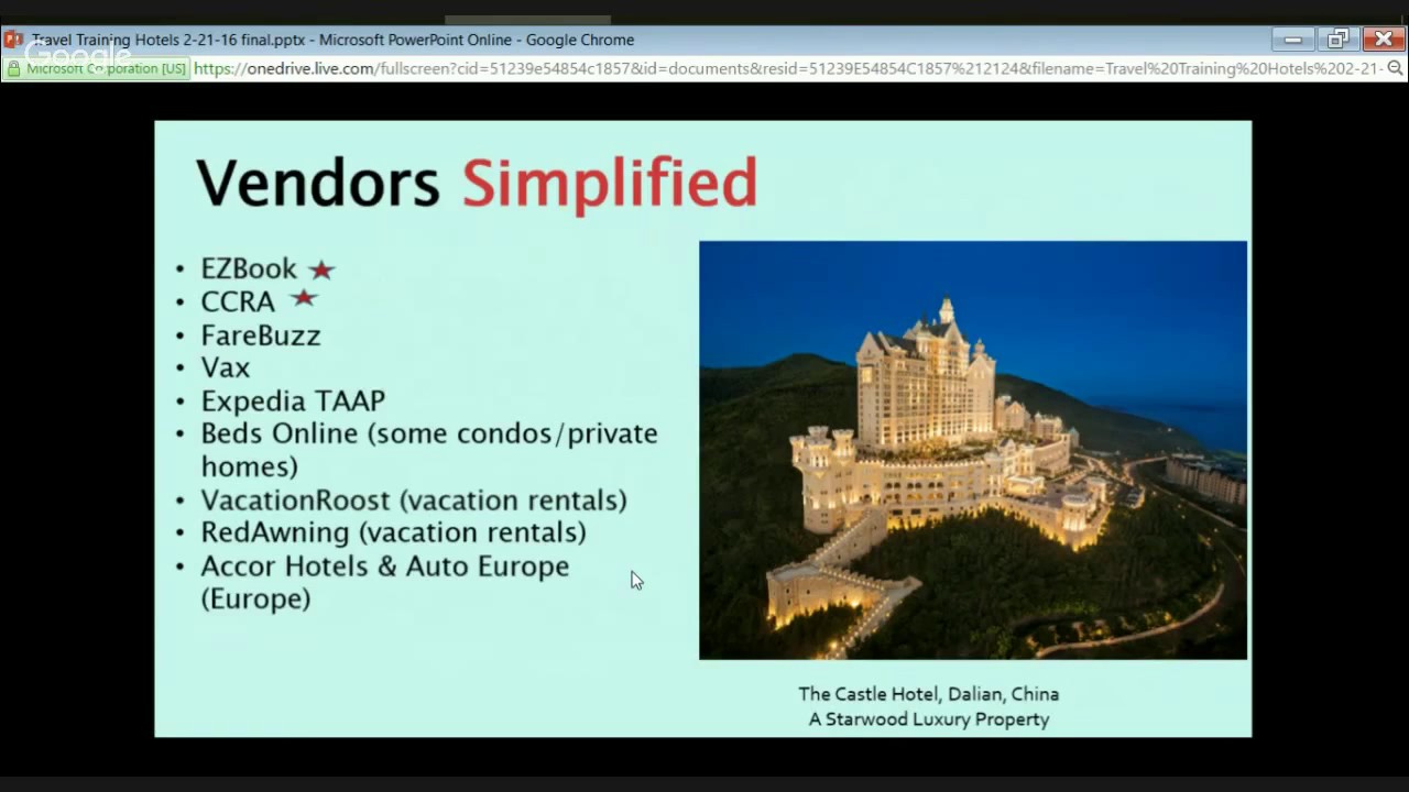 Travel Agent Training & Tips: HOTELS 101 With Tammy Walker, CTA