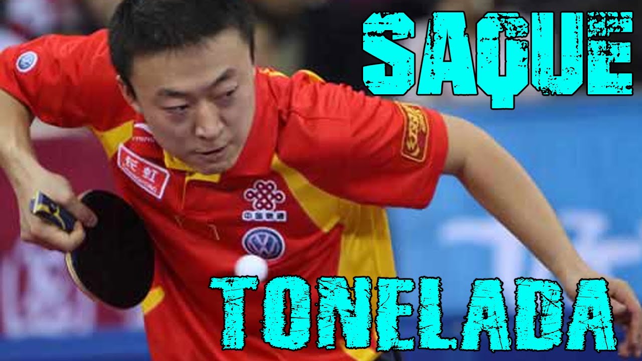 Saque TONELADA (Ma Lin)