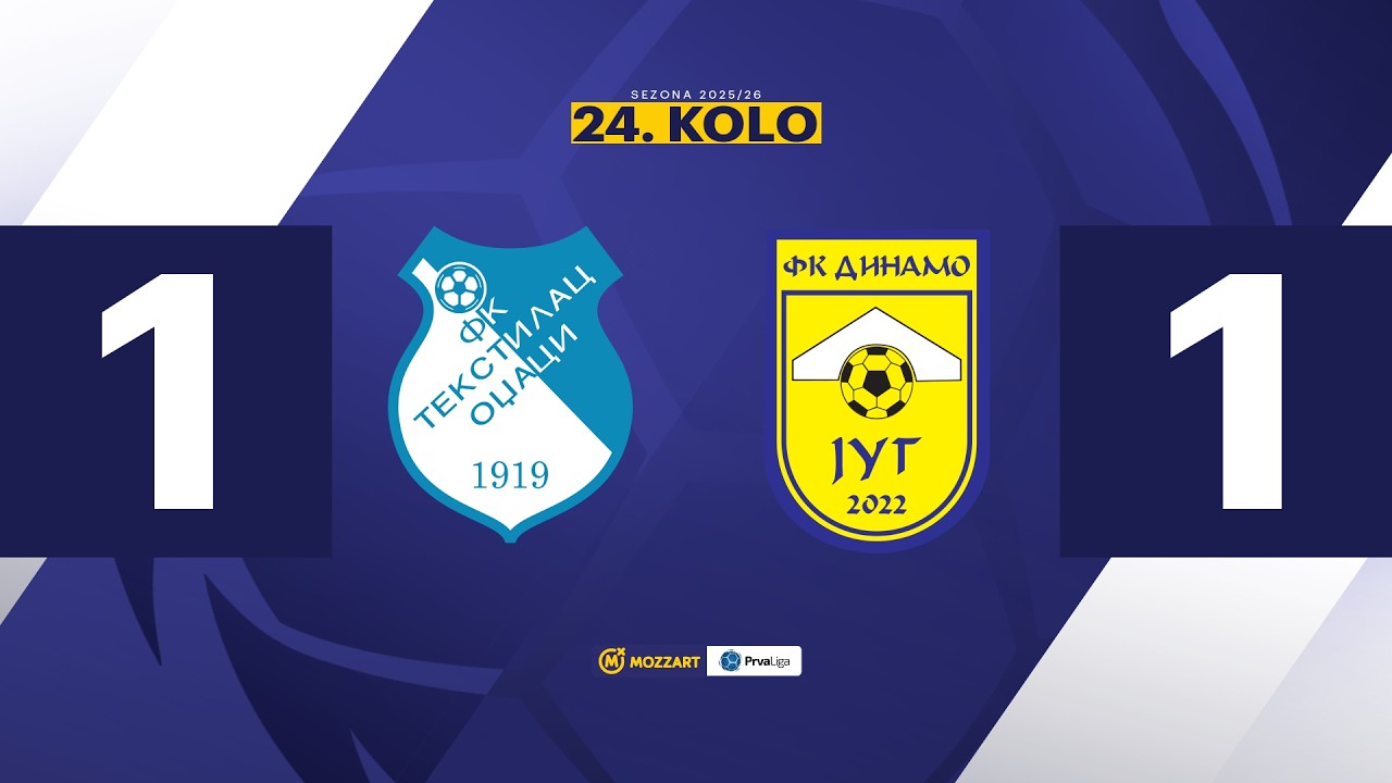 MBPLS 2025/26 - 24.Kolo: TEKSTILAC – SU DINAMO JUG 1:1 (0:0)