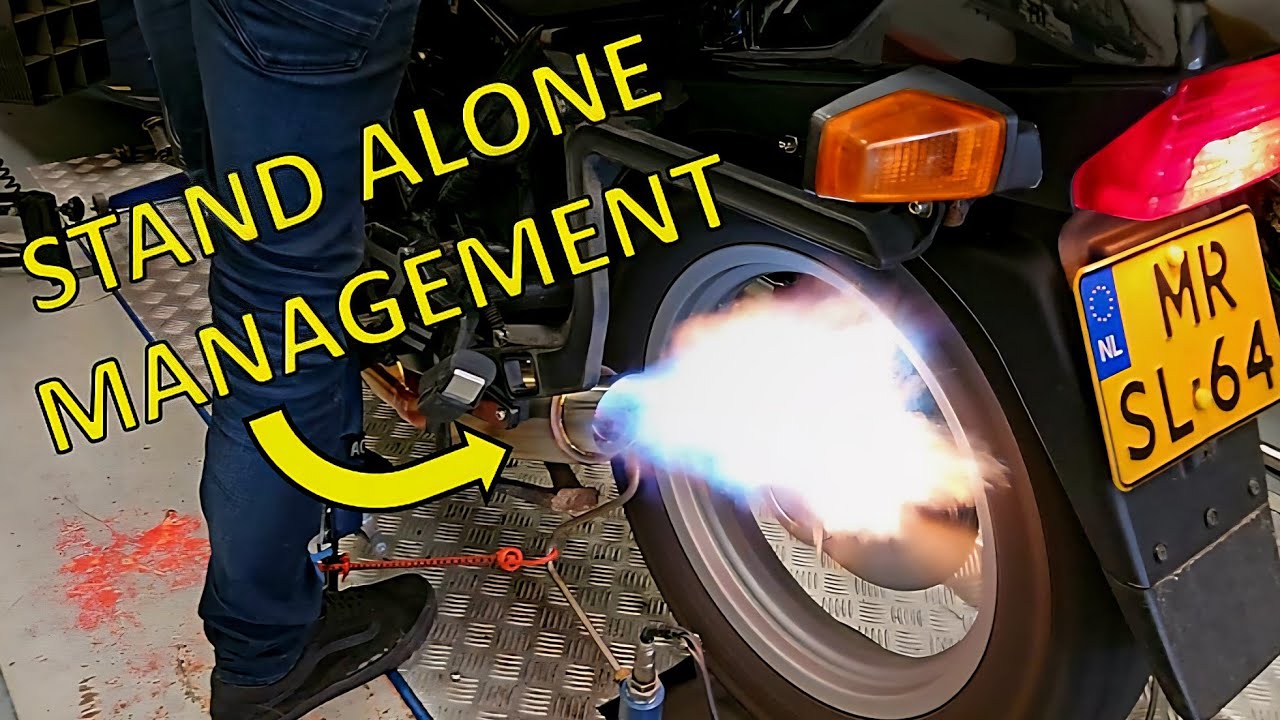 BMW K1100 TURBO BUILD!! MORE POWER, MODS & FLAMES!!