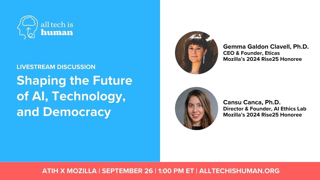 Shaping the Future of AI, Technology, and Democracy