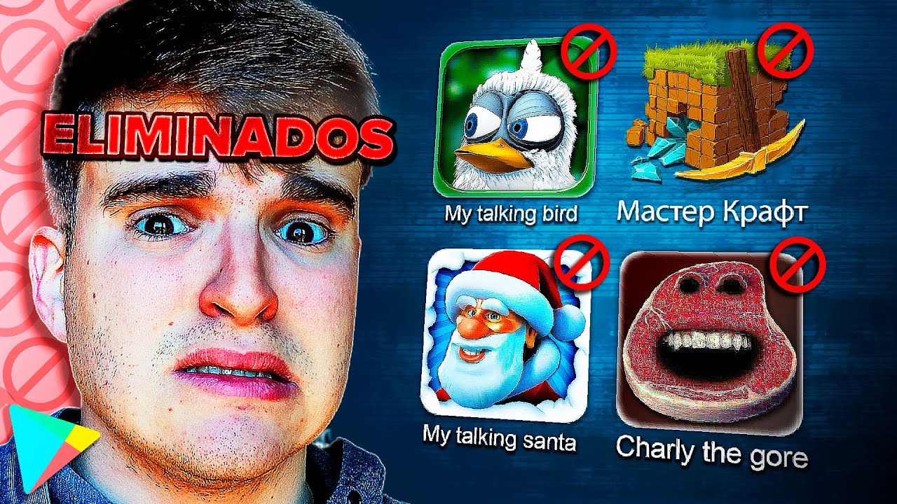 PROBANDO 100 JUEGOS ELIMINADOS de la Play Store (Malware, virus y copias) 😨📲