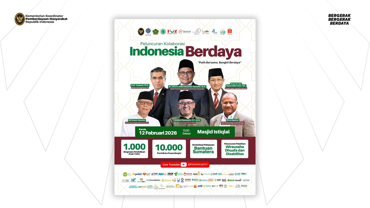 PELUNCURAN KOLABORASI INDONESIA BERDAYA - 12 FEBRUARI 2026