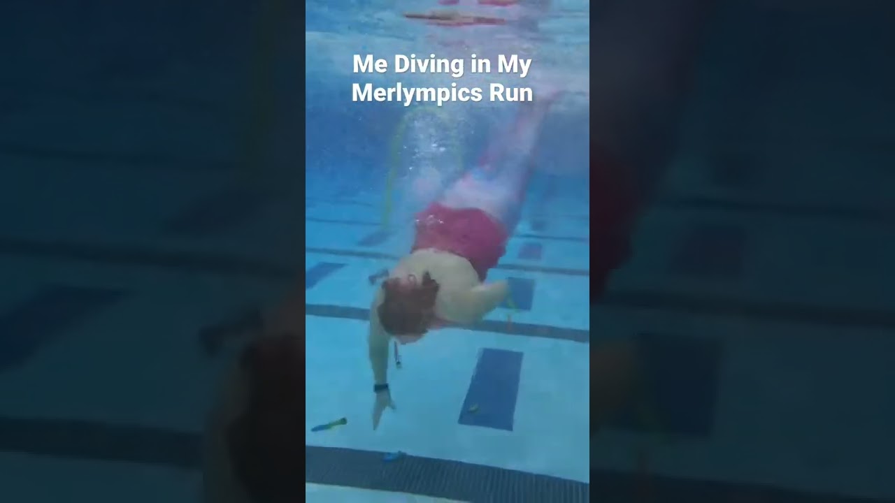 Merlympics! #swimming #mermaiding #pool  #merlympics #mermagiccon #mermagiccon2022