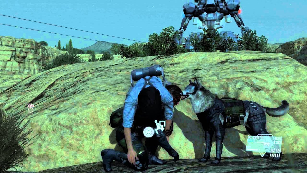Metal Gear Solid V: The Phantom Pain - First encounter with Sahelanthropus