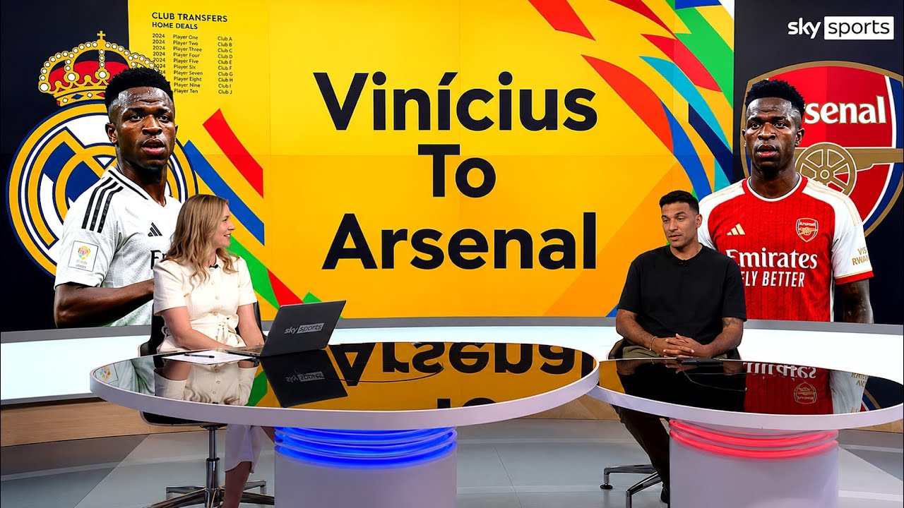 &pound;128M Vin&iacute;cius To Arsenal Deal | David Ornstein Reveals Latest Arsenal Transfer News 