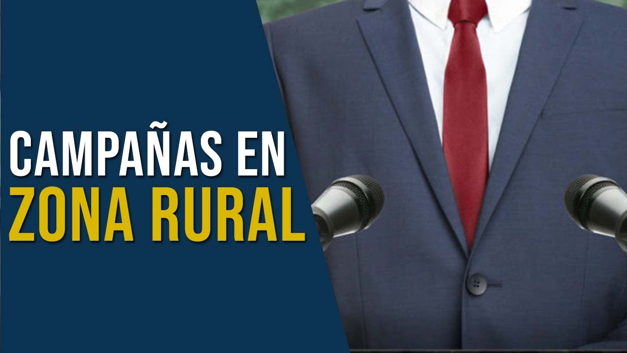 Campaña política en zonas rurales l Miguel Jaramillo Luján