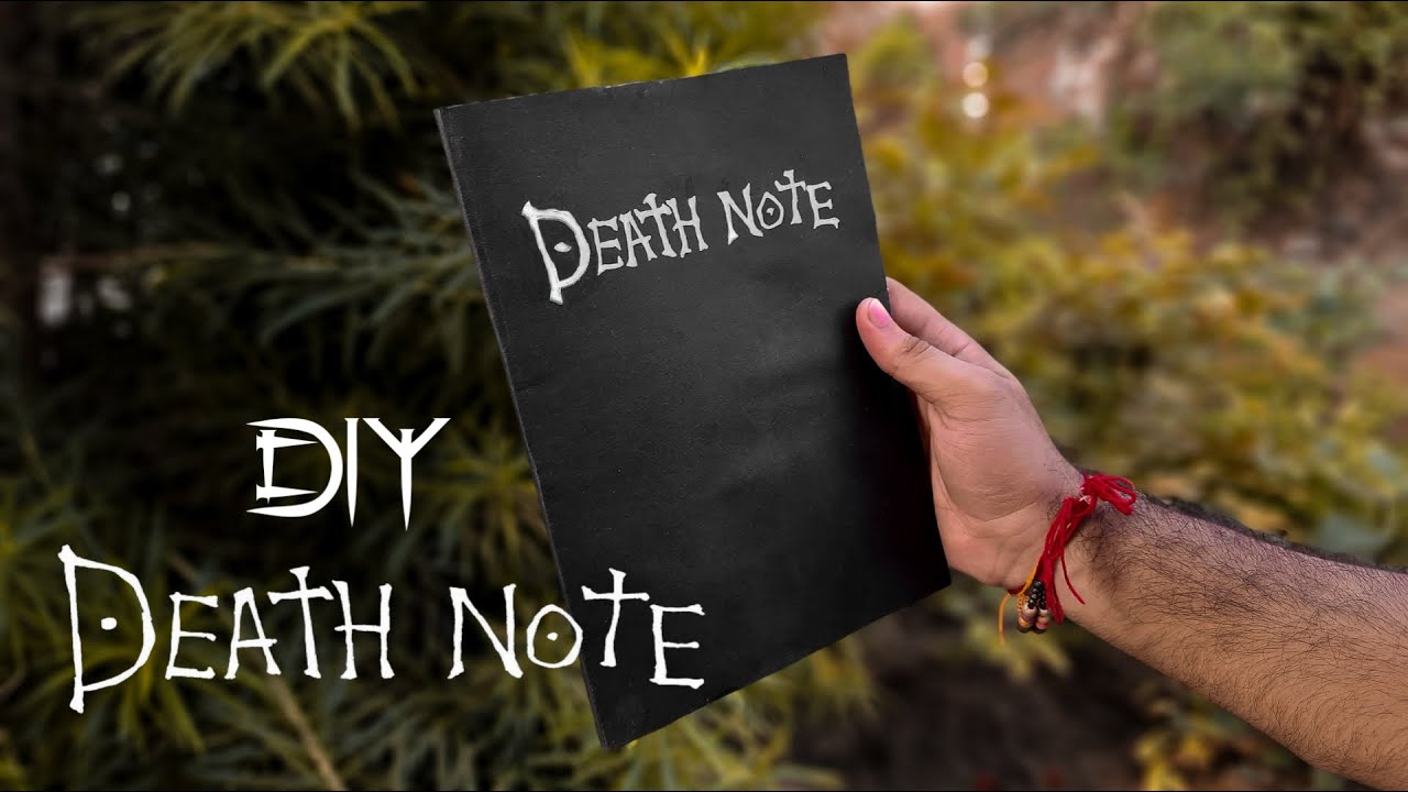 How to make DIY Death Note📓at Home | DT Arts