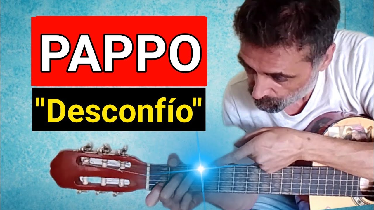 🦎Cómo tocar Desconfío Pappo's Blues Tutorial Acordes