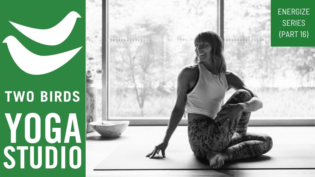 35 Minute Energy Boost Vinyasa Yoga (Energize Series Part 16)