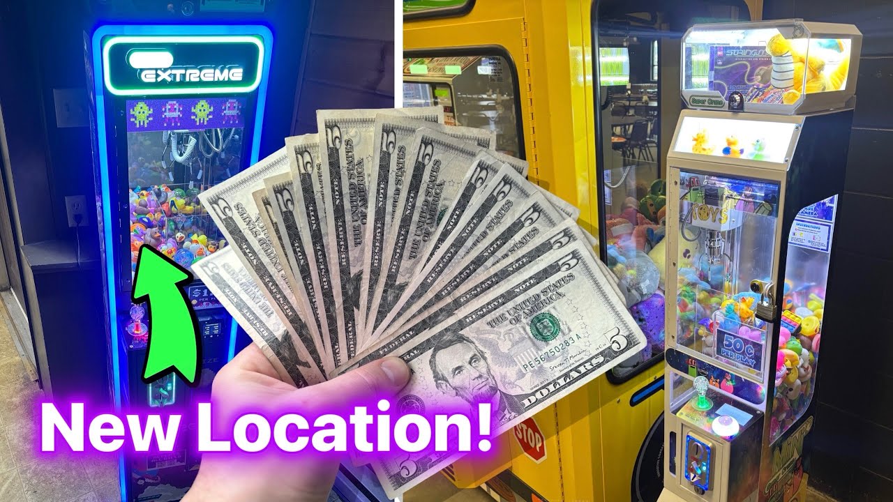 COLLECTION DAY RESULTS💰Claw Machine & New Location!? VENDING MACHINE Route