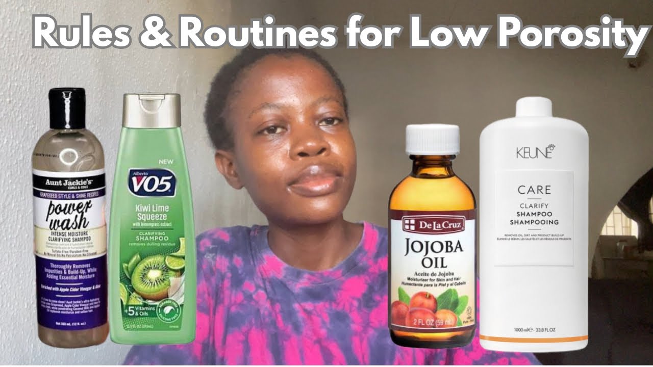 Simple Rules and Routine for Low Porosity Hair