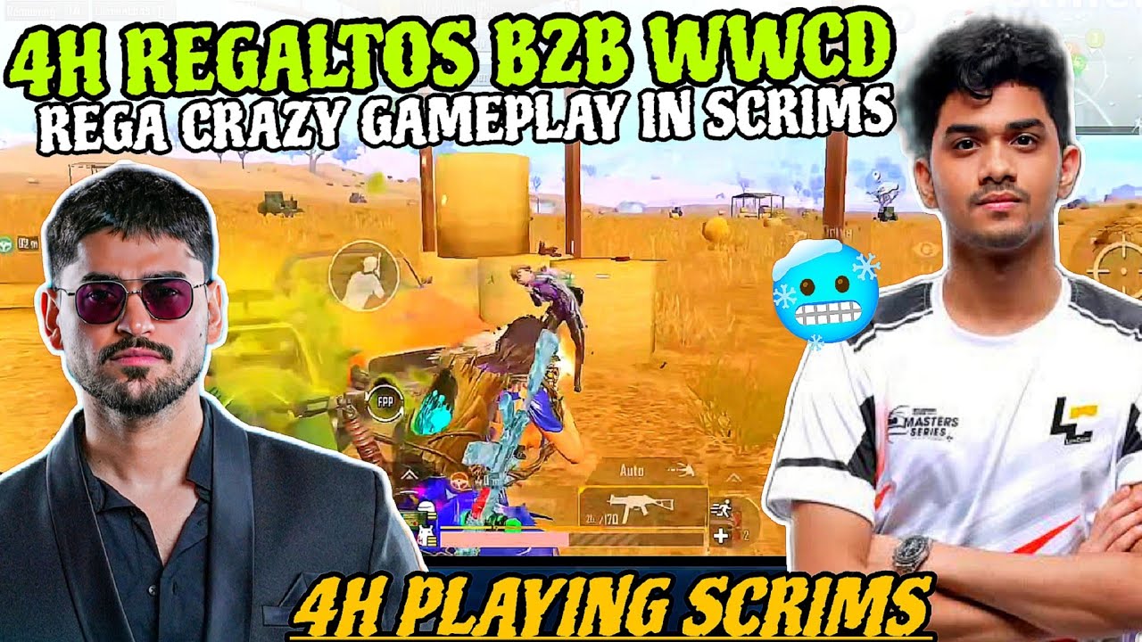 S8UL 4H Back2Back Chicken Dinner in Scrims ✅ 4H Playing Scrims 🔥 4H Regaltos Shocked 🚀 SouLRegaltos 