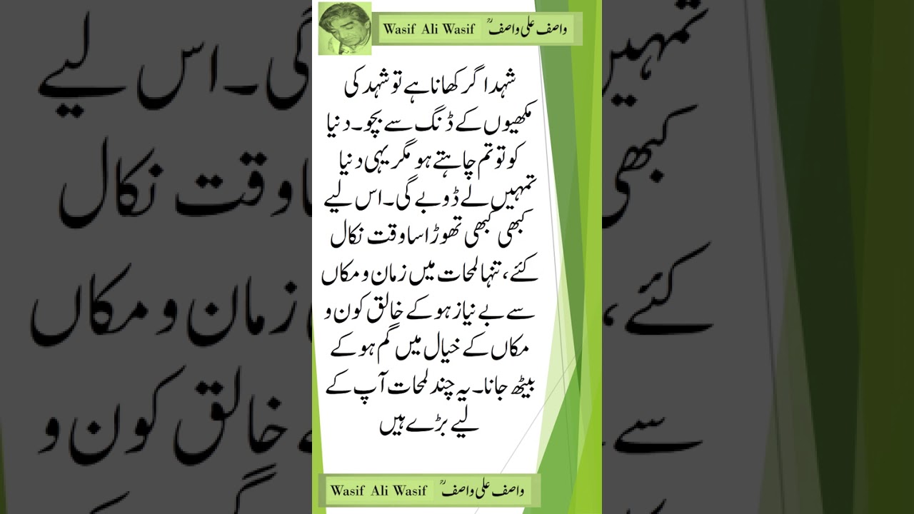 Top Quotes Series Hazrat Wasif Ali Wasif 22-1000 #wasif_ali_wasif #lifequotes #motivation