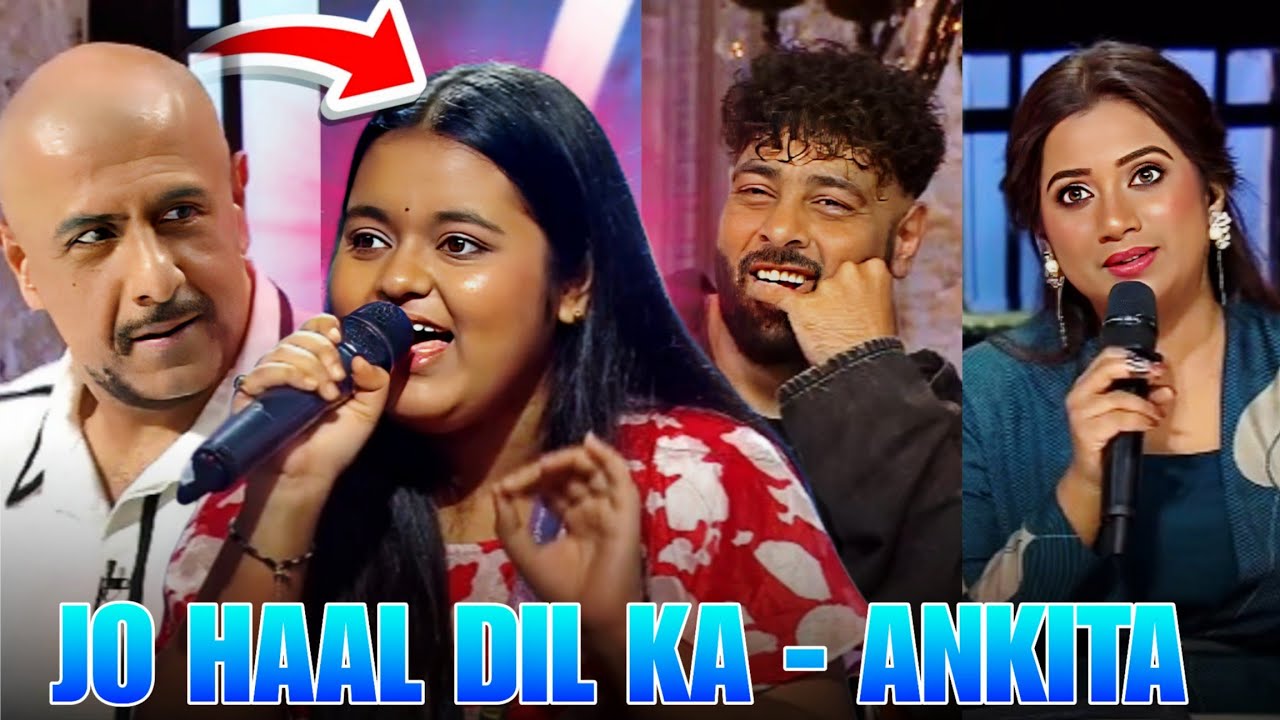Fantastic Audition of Ankita Indian idol season 16 | Jo Haal Dil Ka | Reaction By Hasan Reels 