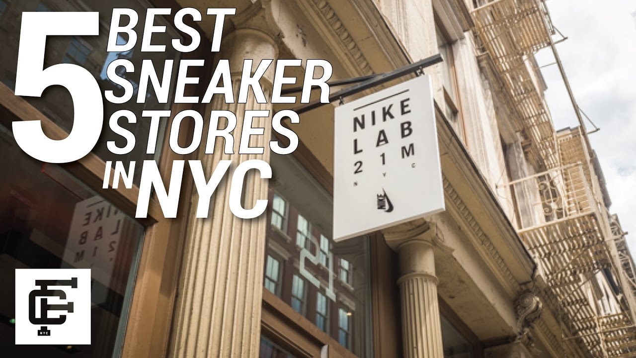 TOP 5 BEST SNEAKER STORES IN NYC