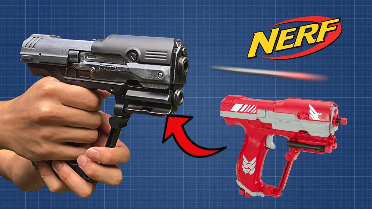 One Day Build: Halo Nerf Pistol Re-Paint Transformation