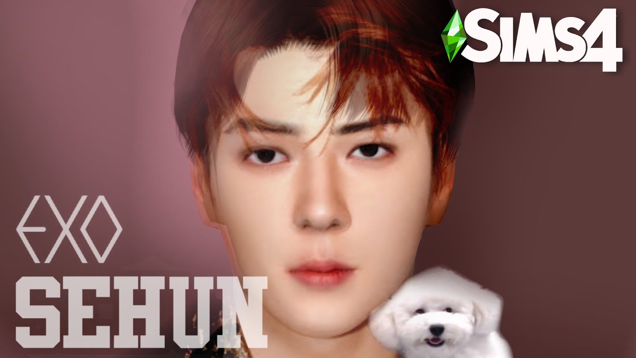 The Sims 4 CAS : EXO SEHUN + VIVI | PYONGSIMS | 오세훈 | 엑소