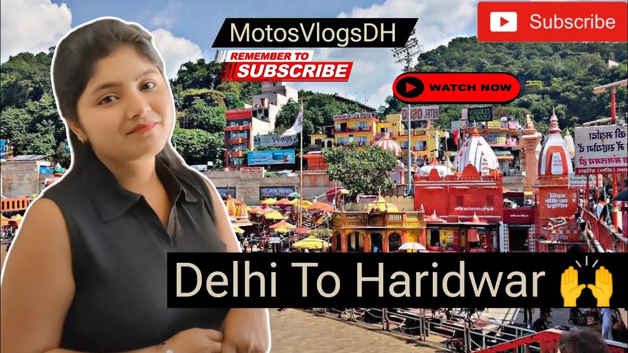 Delhi to Haridwar 😉 || The Trip is On 🤗 |‎‎|‎‎ Devbhumi 🙏🏻 Haridwar ||@MotosVlogsDH #support #like