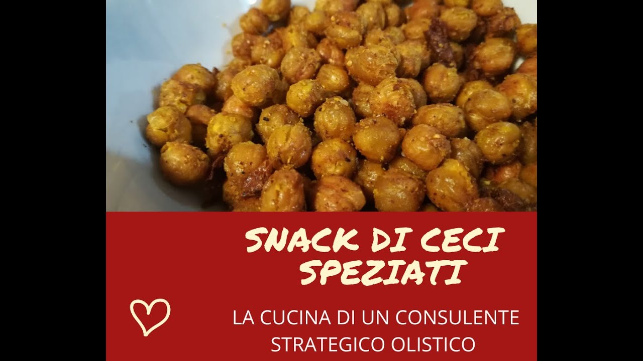 Ricette per il sistema immunitario : ceci speziati croccanti